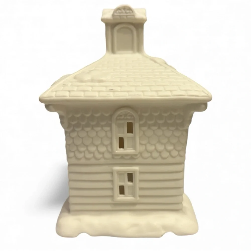 Partylite Victorian Christmas Manor Tea Light Candle House Village Decor P0291 - Picture 4 of 6